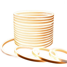 Tira de neón LED Lamomo WWSDE20M de 20 m, blanco cálido, 24 V