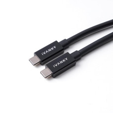 Cable USB-C Thunderbolt 4 dual IVANKY para FusionDock Max 1, 1,2 m