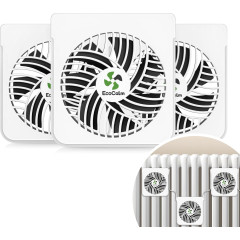 Ventilador calefactor ecoCalm KP-CRV2401 con termostato e imanes