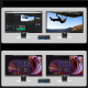 Conmutador KVM DisplayPort 2xPC para 2 monitores 4K120Hz 8K60Hz USB3.0