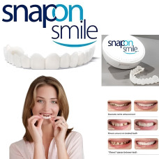 Juego de carillas dentales extraíbles Snap On Smile (superior e inferior)