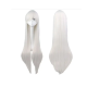Pelucas largas blancas y rectas de 100 cm, cabello sintético de anime para cosplay para disfraz de sesión de fotos