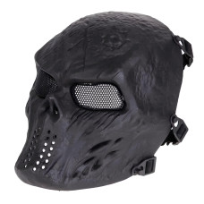 Casco de airsoft y máscara de paintball, equipo táctico de protección para juegos de airsoft y juegos de tiro.