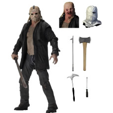 Jason Voorhees Viernes 13 Figura coleccionable de 18 cm del icónico héroe del terror