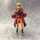 Figura Naruto Uzumaki con Protector 15 cm Figura Coleccionable del Anime Naruto con Base y Acabado Retail