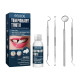 Kit de reparación dental temporal EELHOE para rellenar espacios, reconstruir coronas y mejorar la estética de la sonrisa en casa.