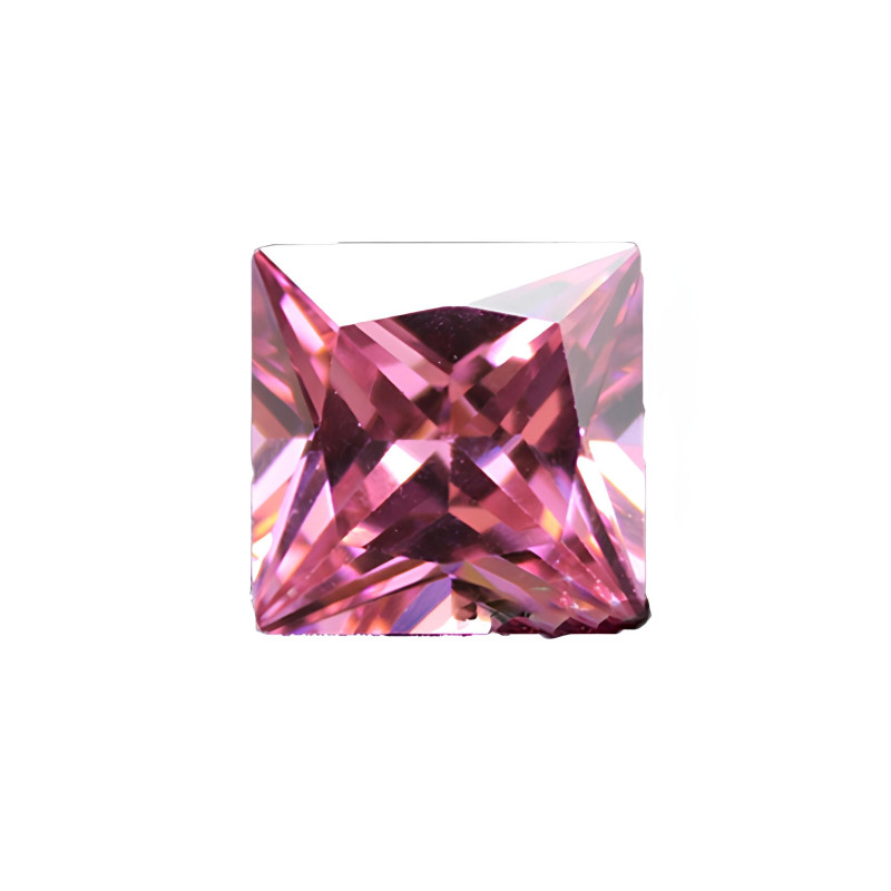 Juego de 7 piezas de zafiro rosa Tamaño en quilates 7x7mm Excelente corte Muy buen país de origen