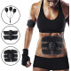 Electroestimulador muscular abdominal EMS 6 programas cinturón de entrenamiento sencillo para fortalecer los músculos