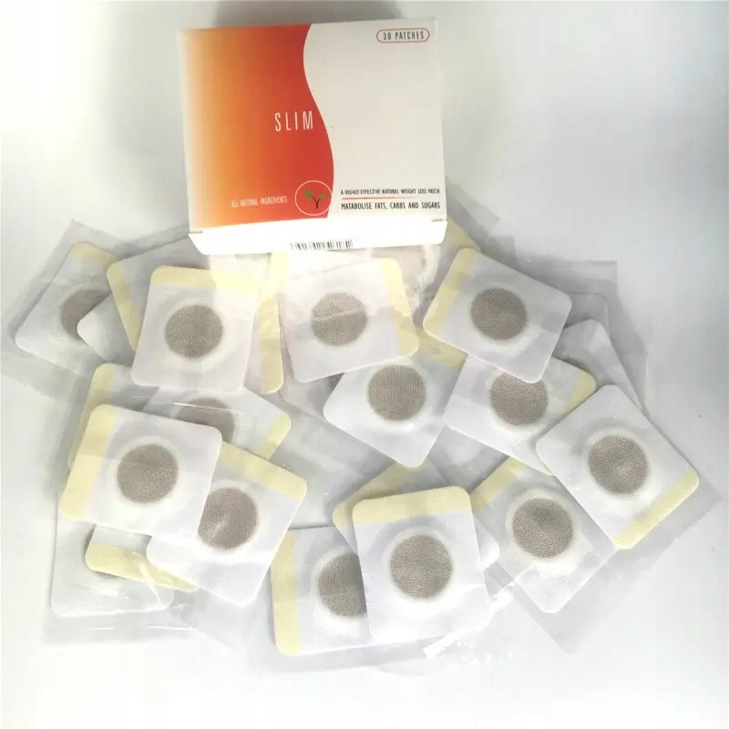 Parche adelgazante Slim 30 piezas, apoyo eficaz para moldear el cuerpo y quemar grasa.