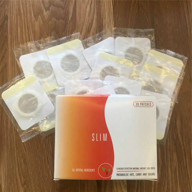 Parche adelgazante Slim 30 piezas, apoyo eficaz para moldear el cuerpo y quemar grasa.