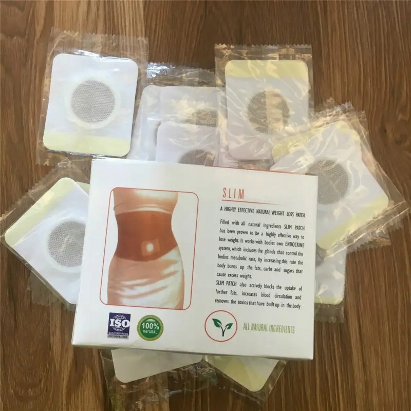 Parche adelgazante Slim 30 piezas, apoyo eficaz para moldear el cuerpo y quemar grasa.