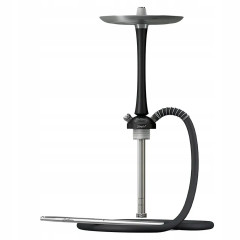 Pipa de agua shisha original negra + petaca y taza MattPear Simple M Slim