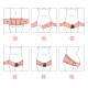 Cinturón de maternidad para el embarazo, soporte abdominal y lumbar para embarazadas.