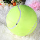Pelota de tenis inflable grande para perros de 24 cm, juguete interactivo resistente a la mordida para razas grandes