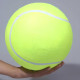 Pelota de tenis inflable grande para perros de 24 cm, juguete interactivo resistente a la mordida para razas grandes
