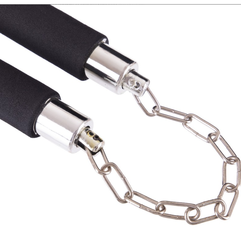 Nunchakus de espuma Nunchakus de entrenamiento Nunchakus de espuma Fabricados con un tubo hueco de plástico cubierto de espuma