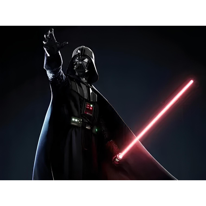Máscara LED de Darth Vader de Star Wars, máscara brillante de Star Wars con efectos de luz para cosplay y diversión