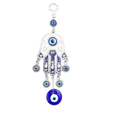 Colgante Ojo del Profeta, Mano de Fátima 195 mm, un amuleto protector con significado simbólico y apariencia decorativa