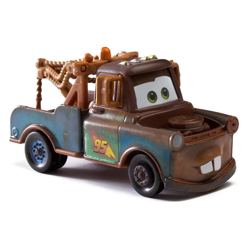 Mater el coche del futuro Mater el coche del futuro tractor de juguete de la caricatura
