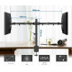 BONTEC MDM002 Soporte para dos monitores de 13 a 27 pulgadas, VESA 75/100 para exposiciones
