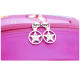 Mochila Frozen, con estampado de Elsa de Frozen, rosa 28x26x10 cm
