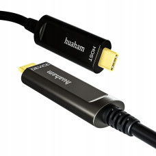 Cable de fibra óptica USB-C a USB-C USB 3.1 Huaham, 10 Gbps, hasta 15 m