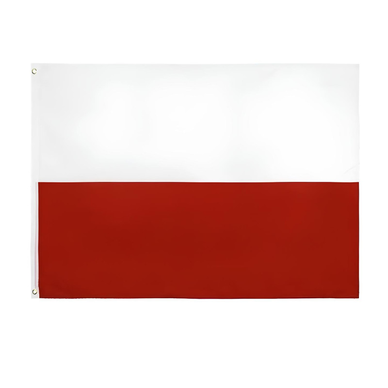 Bandera de Polonia 150 cm x 90 cm Material poliéster Tamaño 150x90