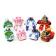 Conjunto de figuras - coches transformables, 4 piezas
