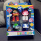 Conjunto de figuras - coches transformables, 4 piezas