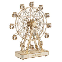 Modelo de construcción 3D Robotime Noria 232 piezas, 28 x 10 x 34 cm