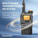 Radio CB portátil Quansheng UV-K5 (8), 50-600 MHz, 5 W, 2023 FM, AM, tipo C