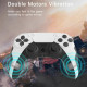 Gamepad inalámbrico GAMINJA P48 para PS4/PS3, mando para PC con vibración y modo turbo para consolas y PC