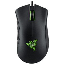 Ratón ergonómico para juegos con cable Razer DeathAdder Essential Black con sensor óptico
