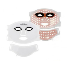 Masajeador facial y de cuello LED con luces terapéuticas de 7 colores