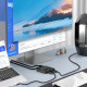 Conmutador KVM2 3.1 Thunderbolt 3 tipo C, 2 entradas, 1 salida, modelo AB201
