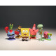 Set de 6 figuras de Bob Esponja. Personajes de Bob Esponja para divertirse y coleccionar. Acabado de alta calidad.