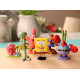Set de 6 figuras de Bob Esponja. Personajes de Bob Esponja para divertirse y coleccionar. Acabado de alta calidad.