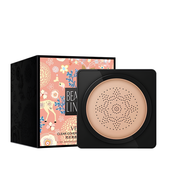 Crema BB VEZE, base de maquillaje líquida VEZE Cushion, color 01 Natural