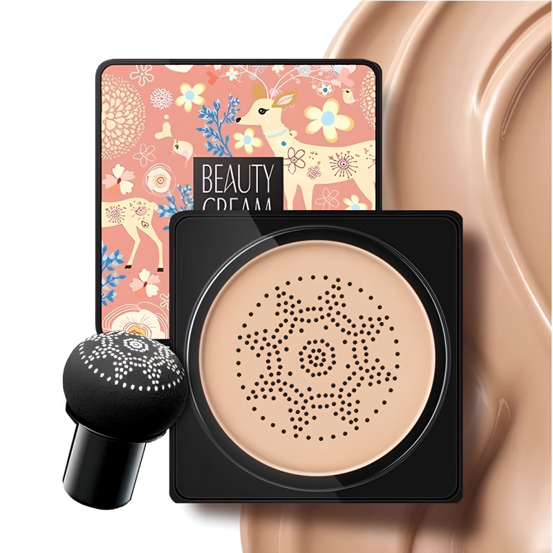 Crema BB VEZE, base de maquillaje líquida VEZE Cushion, color 01 Natural